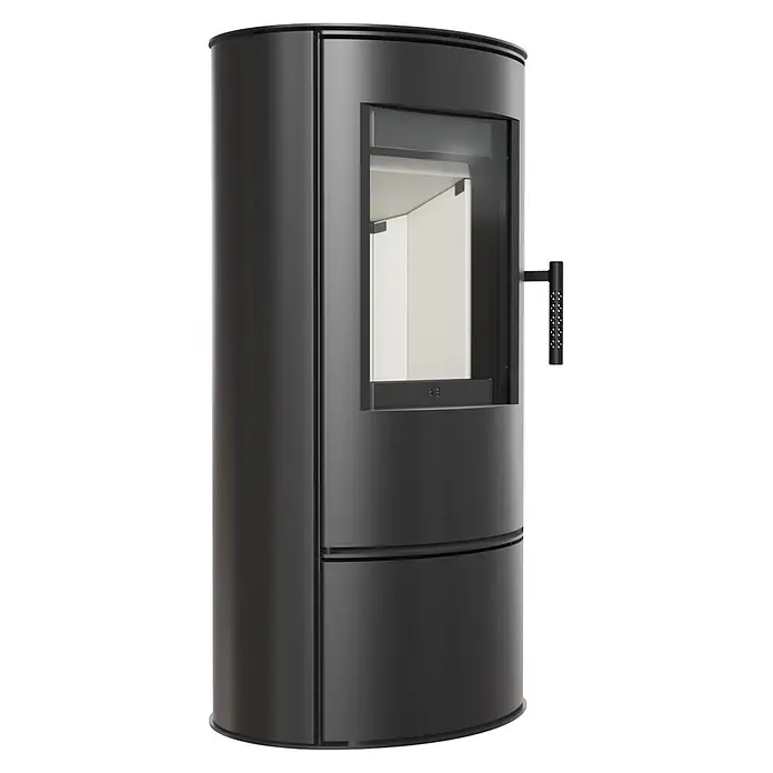 Ildnord Kaminofen Loki/PF (Stahl, Schwarz, 3 kW - 6 kW)