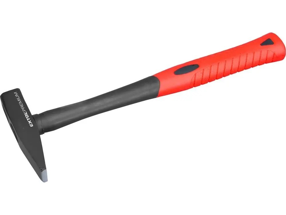 Schlosserhammer Werkstatthammer Hammerkopf 100-1500g Fiberglasstiel Gummigriff Bild 2