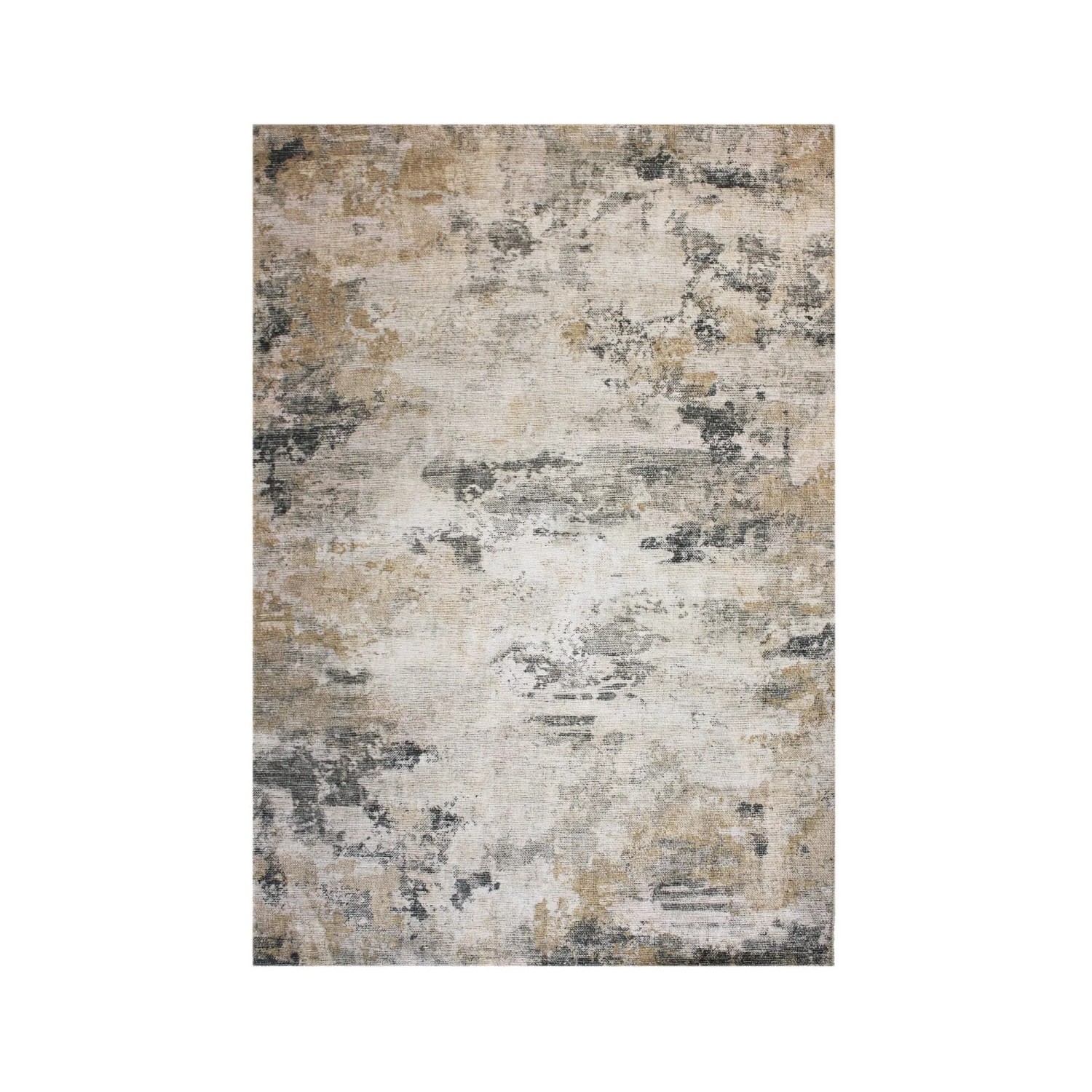Flair Rugs Kurzflorteppich Lila Abstract 115 cm x 170 cm Natural
