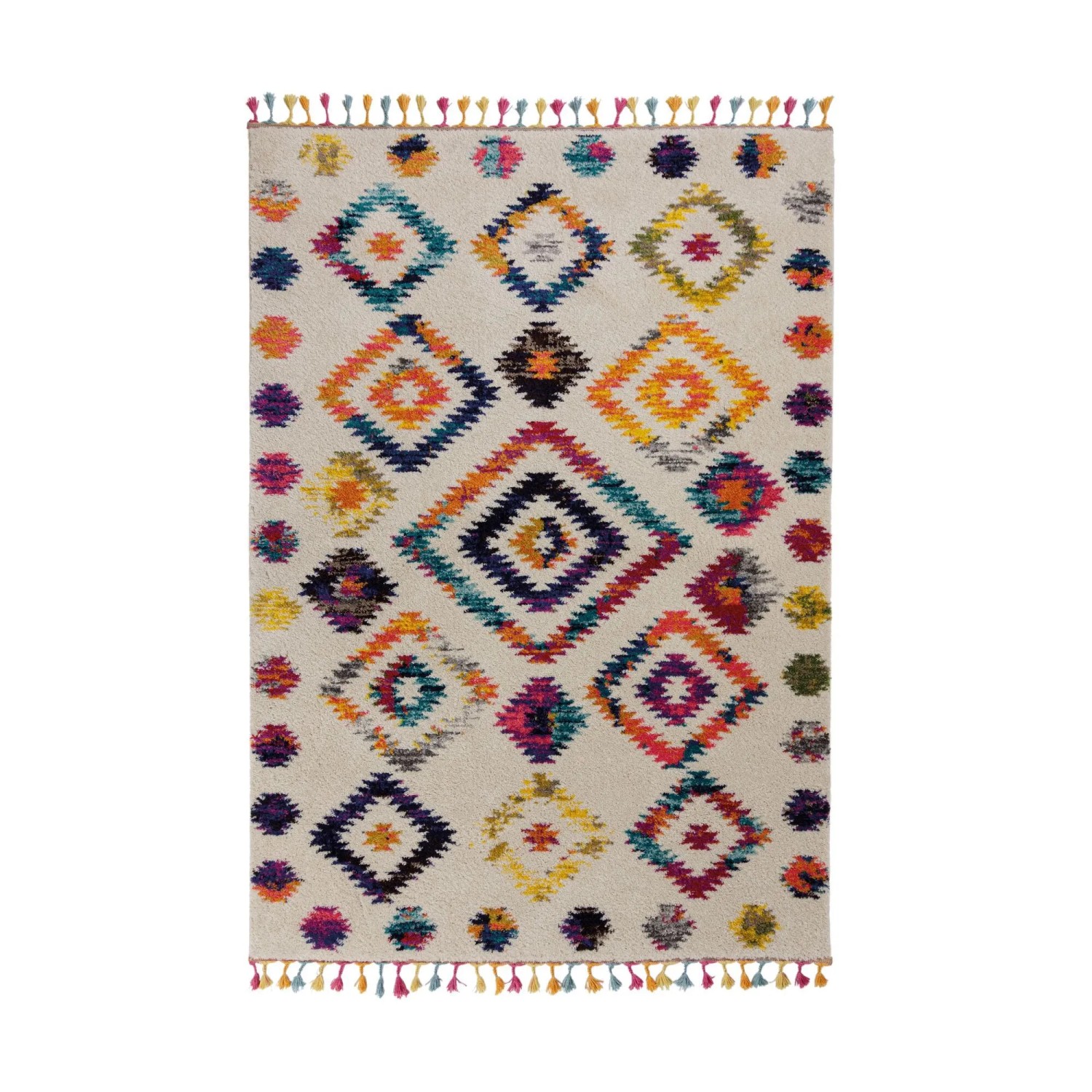 Flair Rugs Moderne Teppich Bohemia 200 cm x 290 cm Mehrfarbig