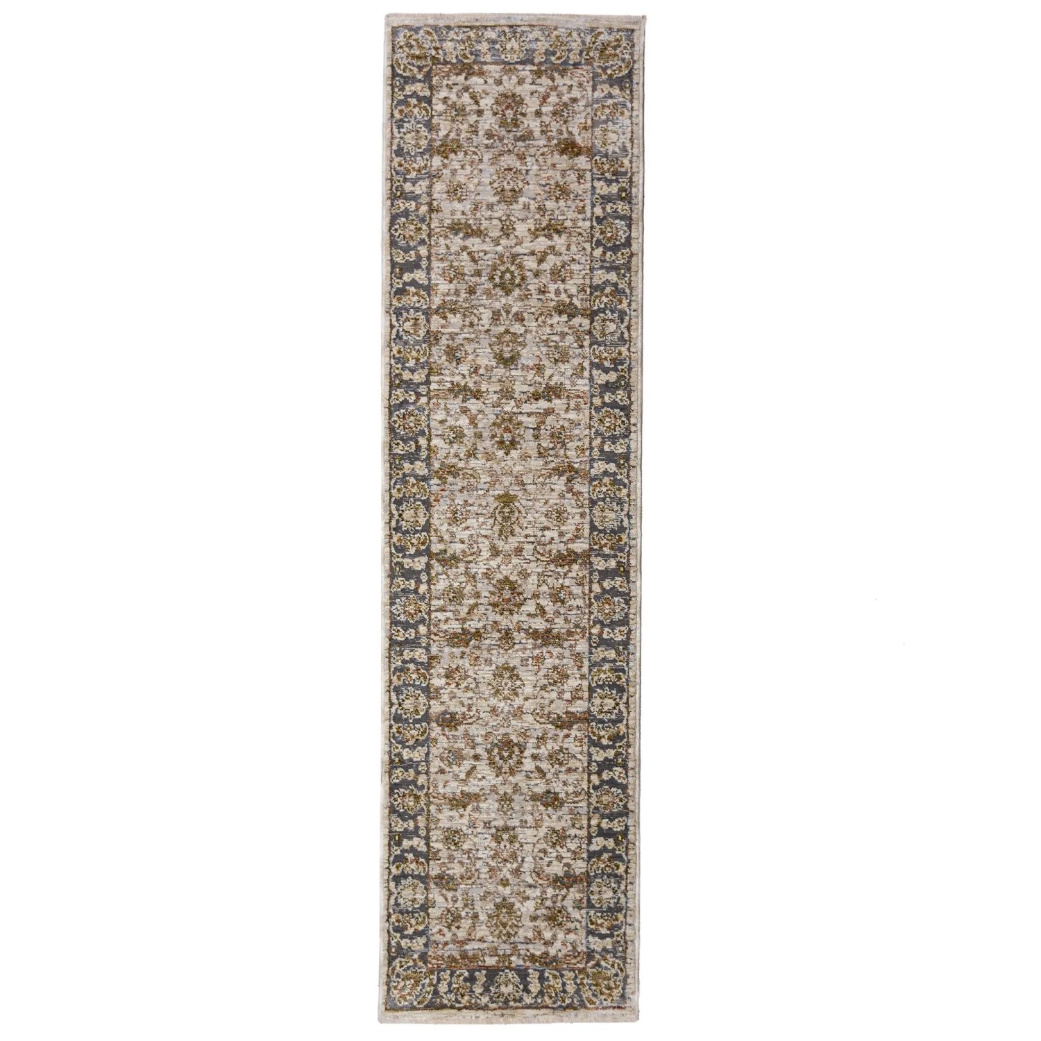 Flair Rugs Vintageteppich Zetta Vintage 60 cm x 230 cm Grün