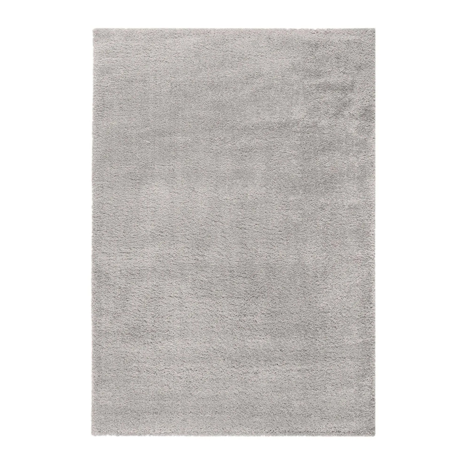Flair Rugs Hochflorteppich Feather Soft 120 cm x 170 cm Grau