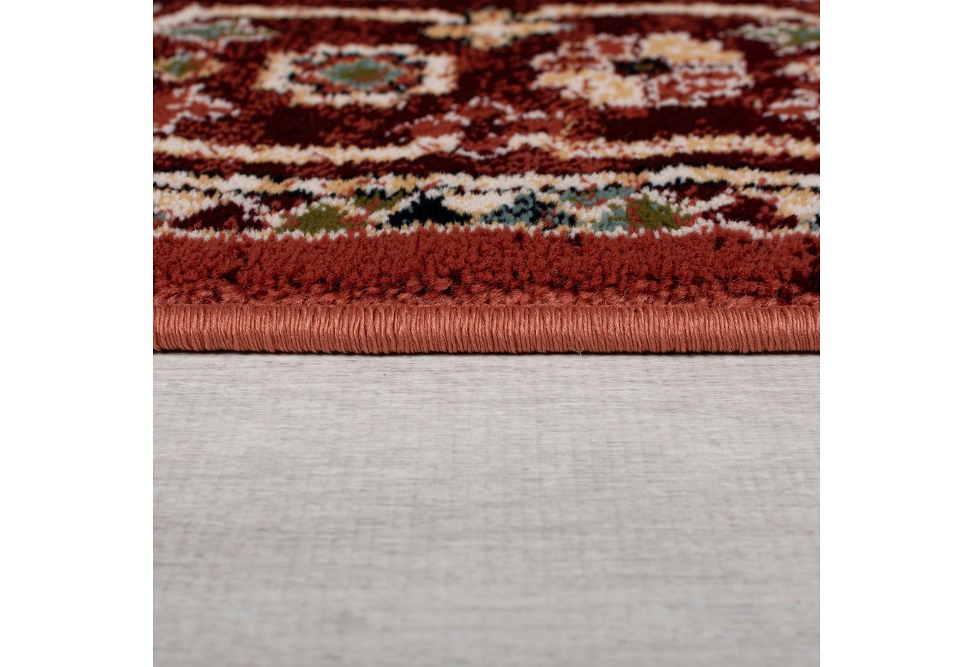Flair Rugs Vintageteppich Gillingham 160 cm x 230 cm Rot Bild 3