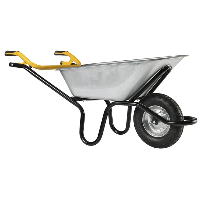 Schubkarre 120L ANTI TMS Haemmerlin EXPERT RENO UP verzinkt Luftbereifung - 305257001