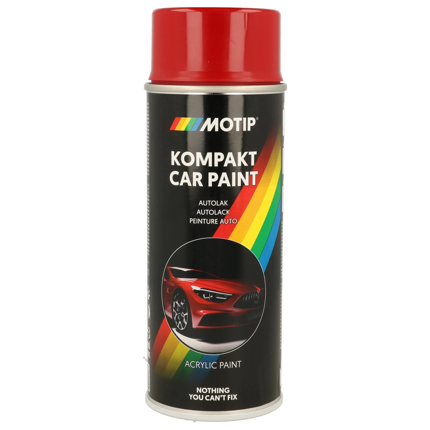 Motip Autolack Spray Kompakt 41400 Rot Glänzend 400 ml