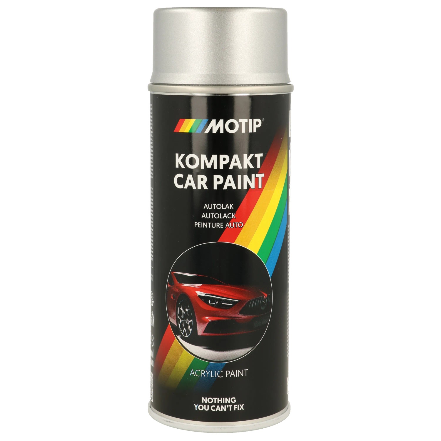 Motip Autolack Spray Kompakt 55260 Silber Metallic 400 ml