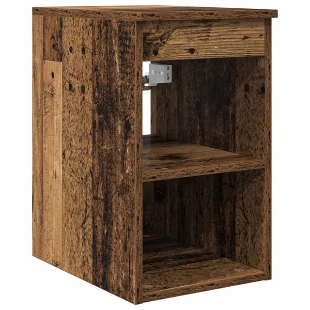 vidaXL Badezimmerschrank Inzwischen Altholz 30 x 35 x 50 cm 890340