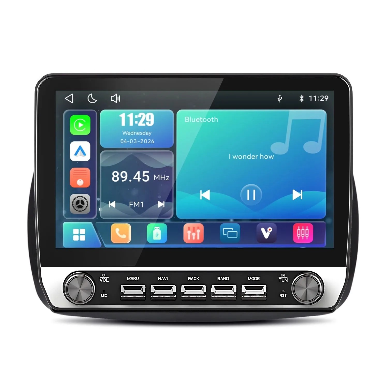 Junsun Autoradio Für Benz Smart Fortwo 2015-2019 Linux Mit Drehknopf