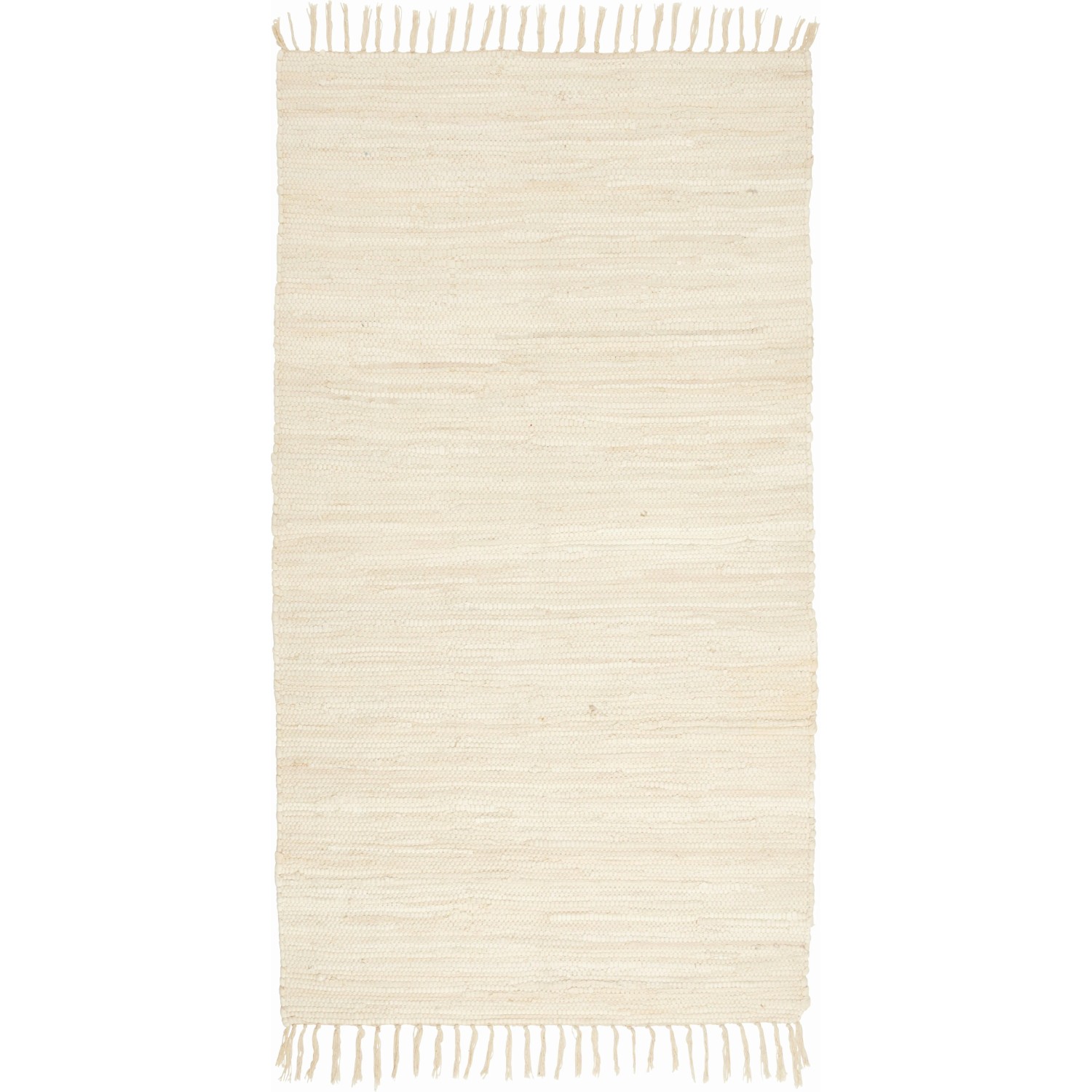 Mömax Fleckerlteppich Julia 2 Creme ca. 70x130cm
