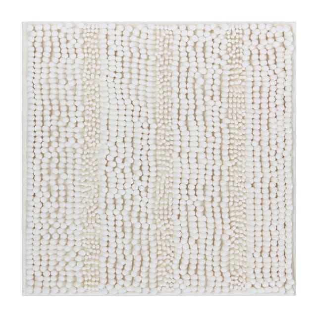 Modern Living Badematte Uwe in Weiß ca. 50x50cm