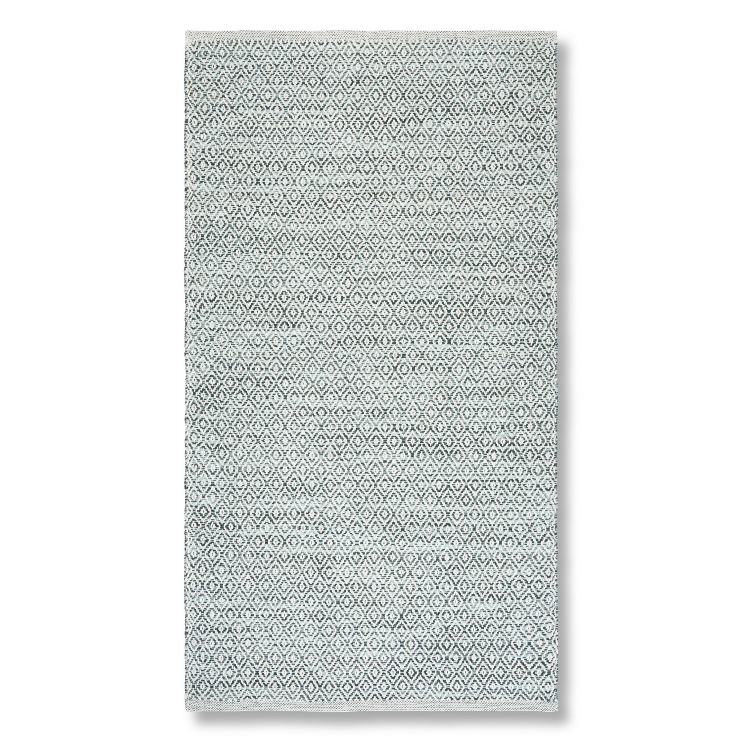 Modern Living Handwebeteppich Carola 2 in Grün ca. 80x150cm