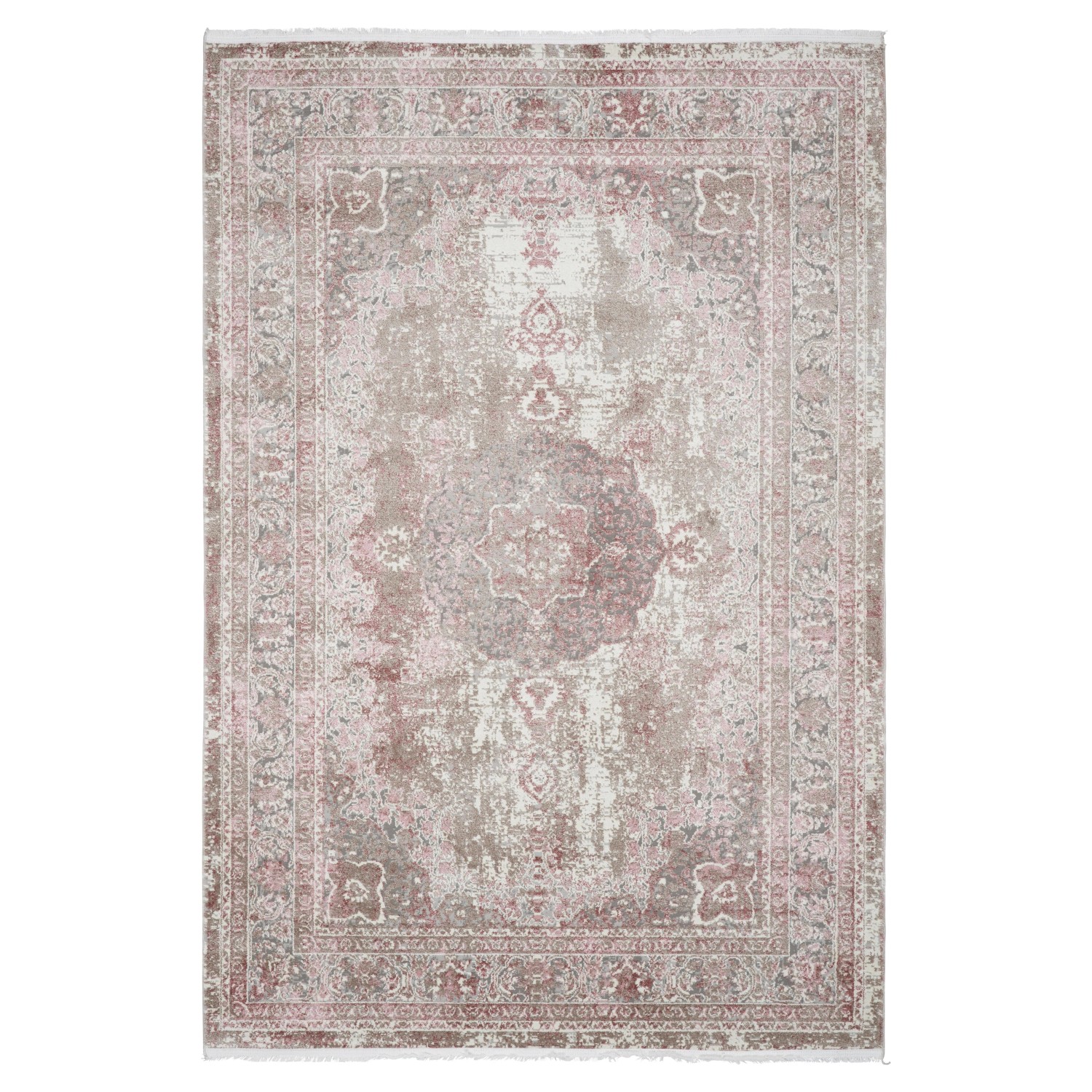 Mömax Webteppich Marcus 1 in Rosa ca. 80x150cm