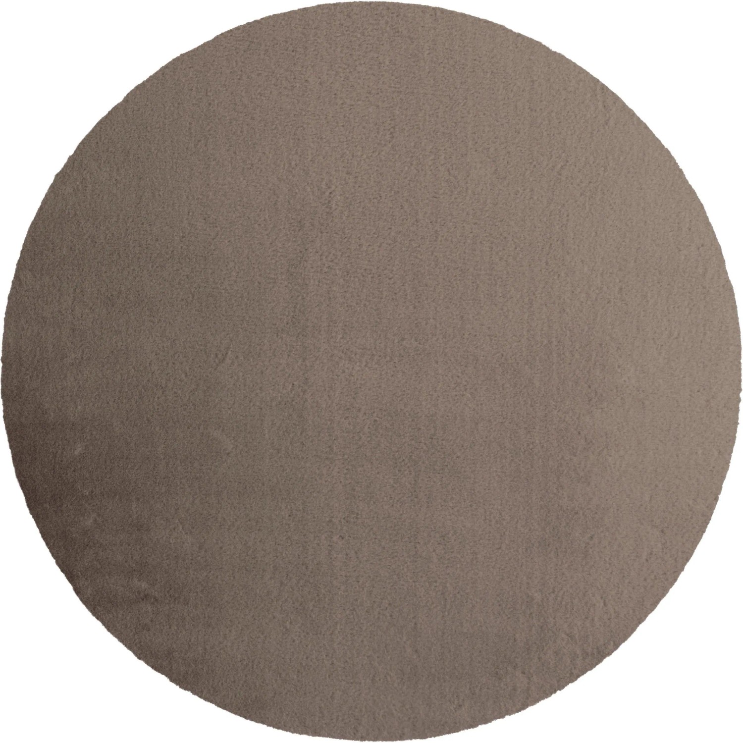 Mömax Kunstfell Caroline 5 Dunkelbraun ca. Ø 120cm