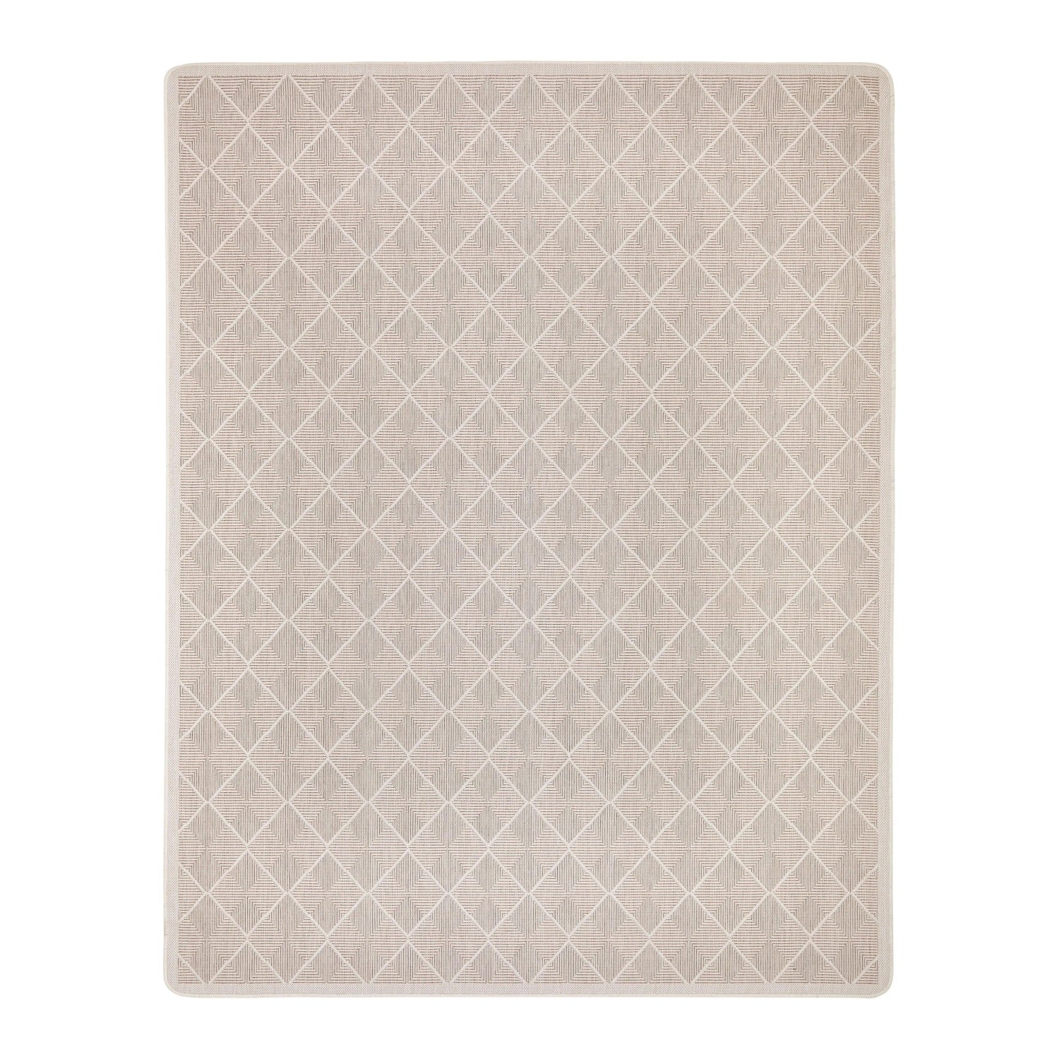 Mömax Flachwebteppich Fjora Taupe ca. 133x190cm