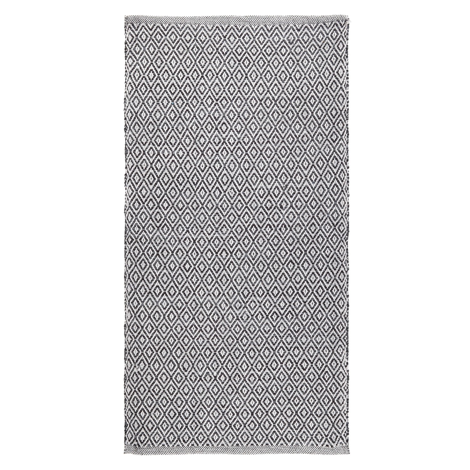 Mömax Handwebteppich Carola 1 in Grau ca.60x120cm