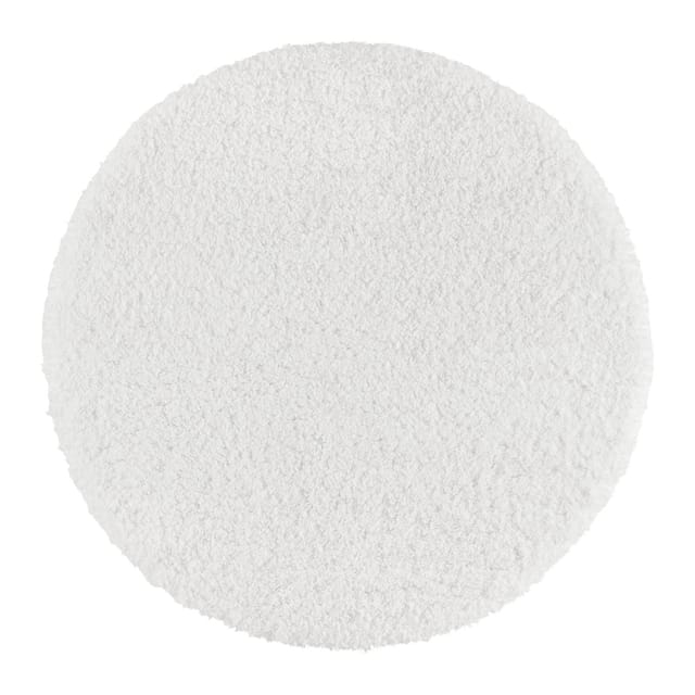 Premium Living Badematte Chris Weiß ⌀ ca. 80cm