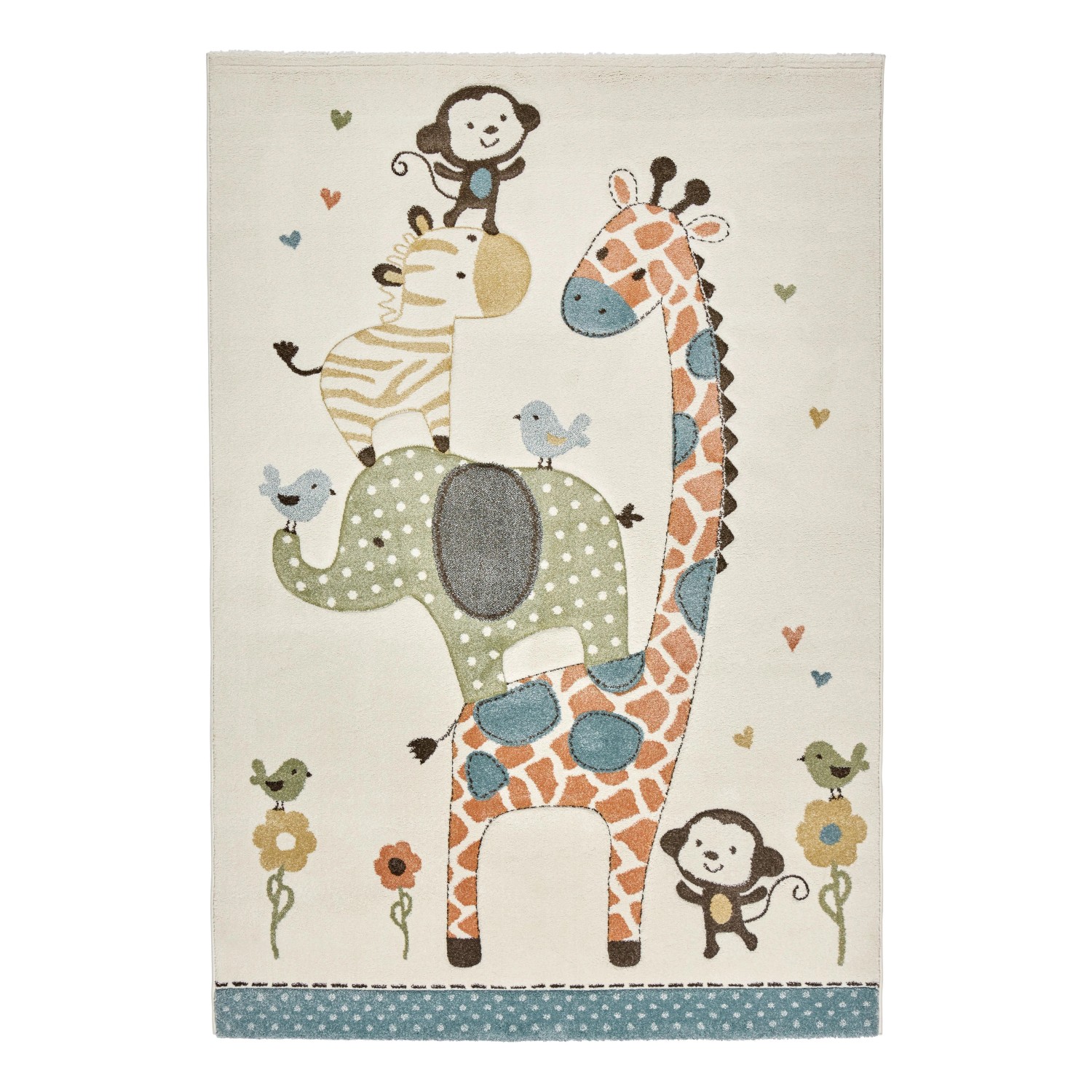 Mömax Kinderteppich Moritz in Bunt ca. 120x170cm