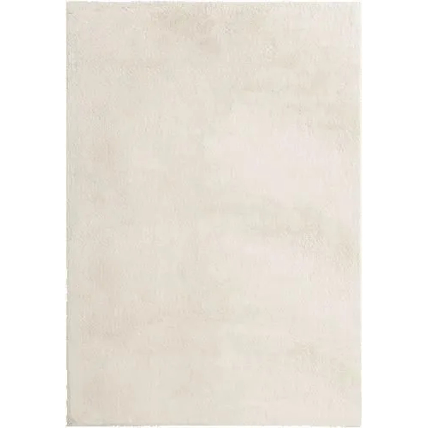 Mömax Webteppich Fuzzy 2 in Creme ca. 120x170cm