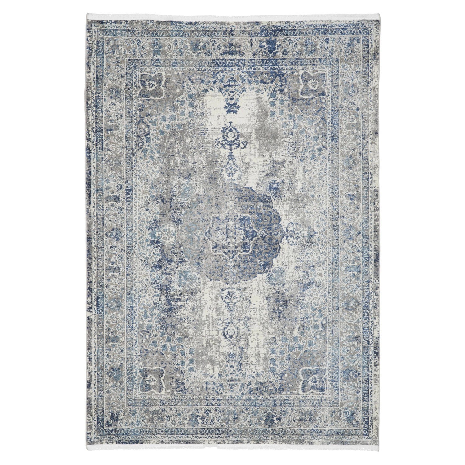 Mömax Webteppich Marcus 1 in Hellblau ca. 80x150cm