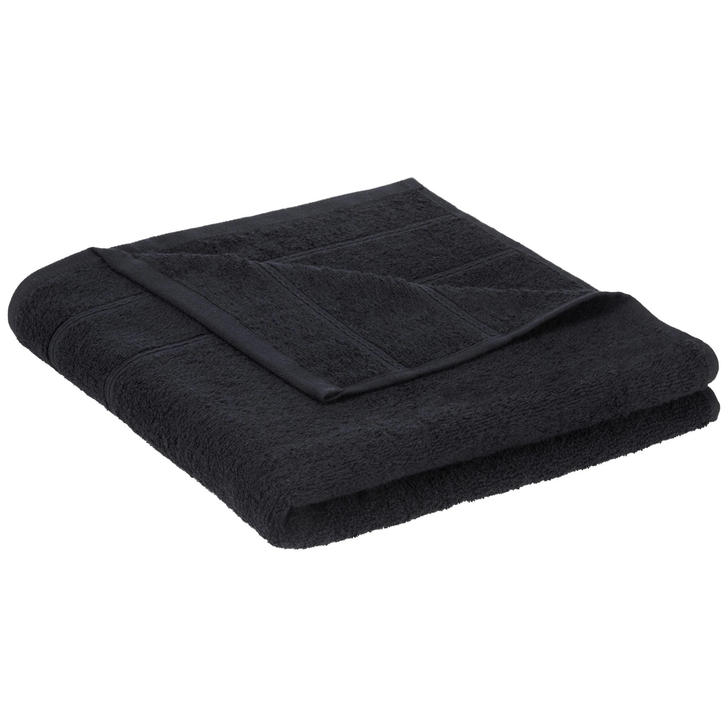 Modern Living Duschtuch Melanie in Schwarz ca.70x140cm