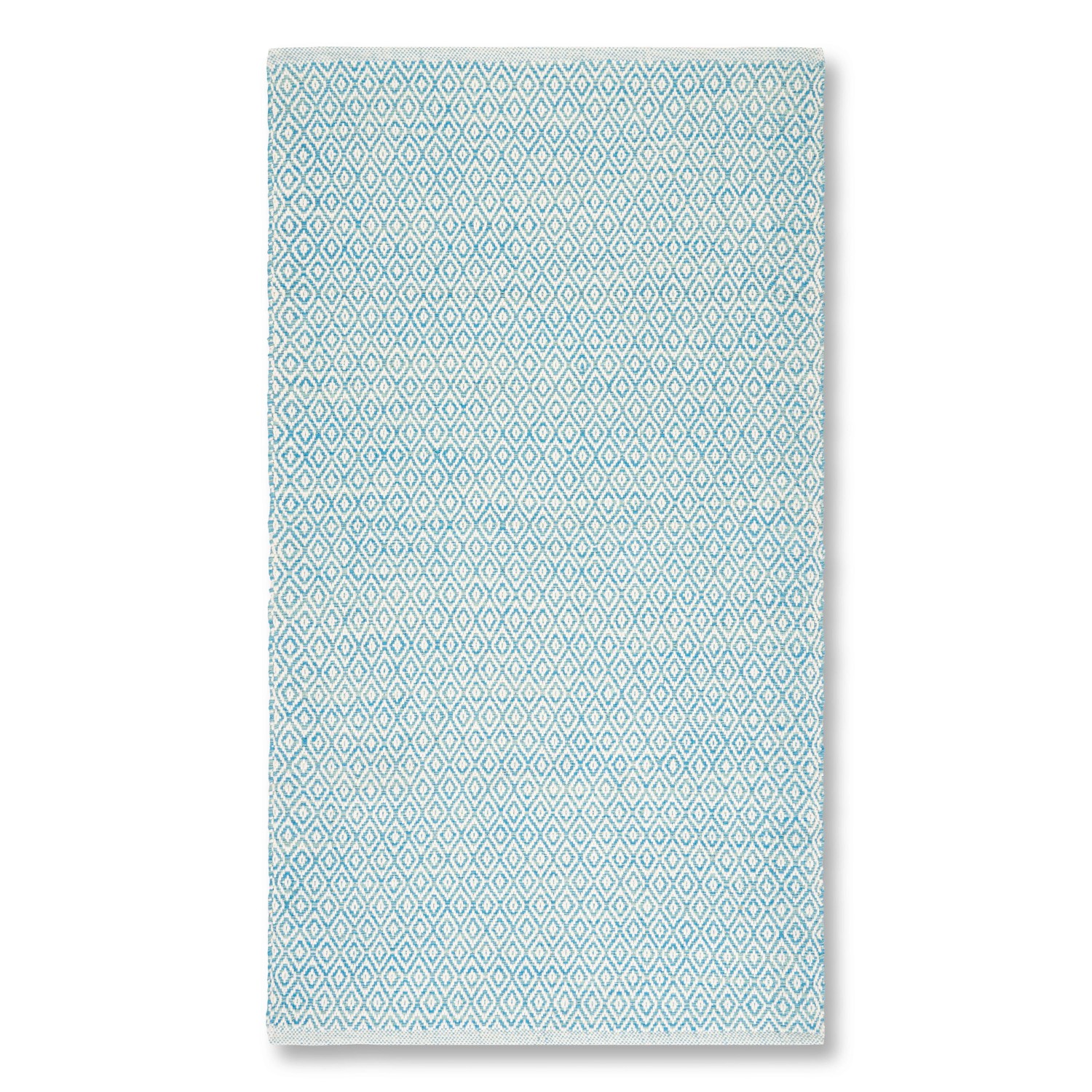 Modern Living Handwebeteppich Carola in Blau ca. 80x150cm