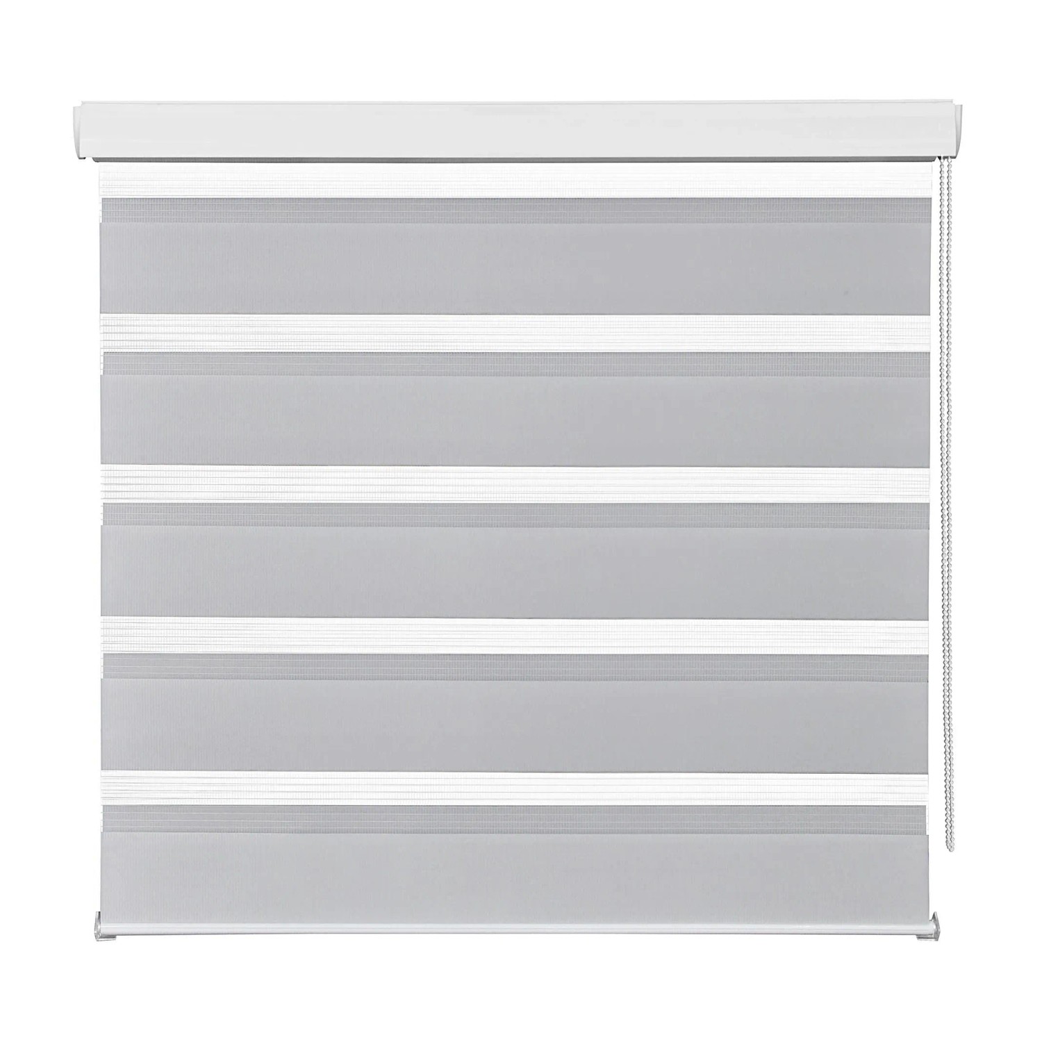 Premium Living Doppelrollo Thomas in Grau ca. 90x210cm