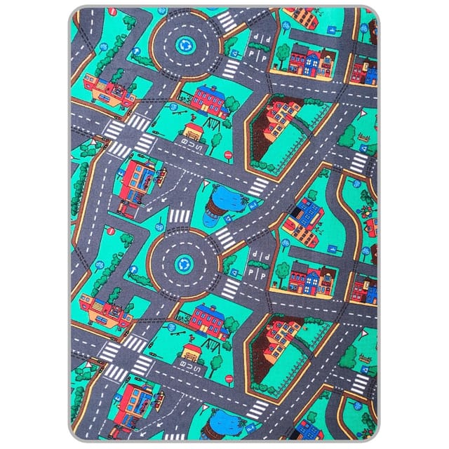 Modern Living Spielteppich Ralley in Bunt ca. 100x175cm