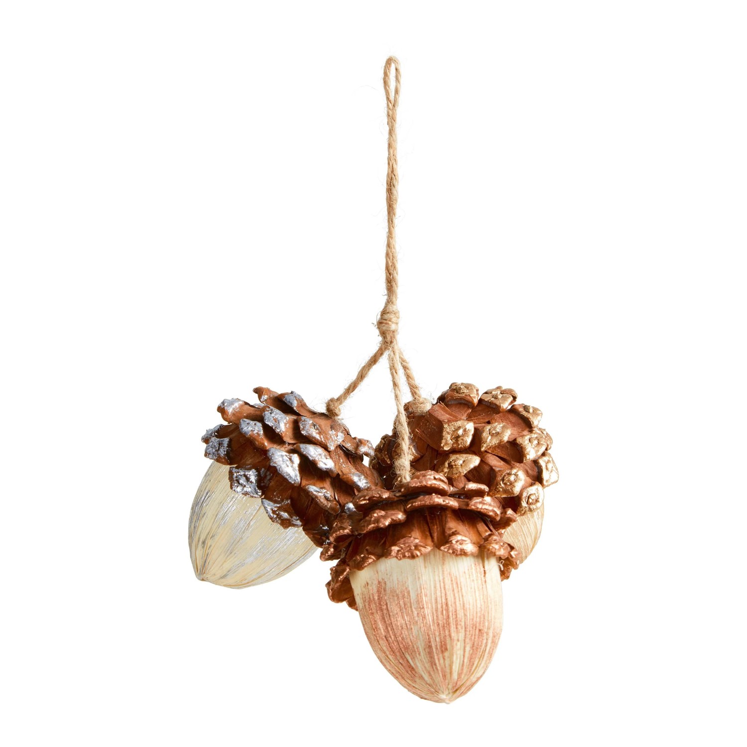 Modern Living Dekohänger Nuts Braun/Naturfarben