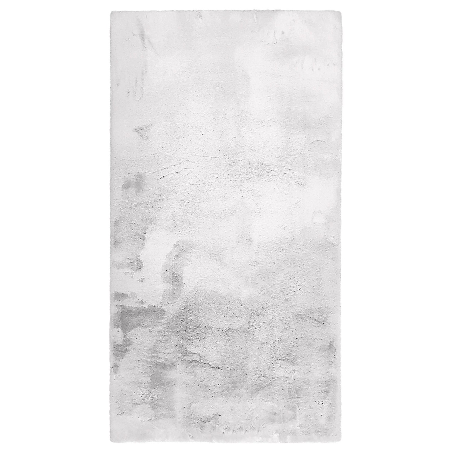Mömax Kunstfell Denise 3 in Silber/Weiß ca. 160x220cm