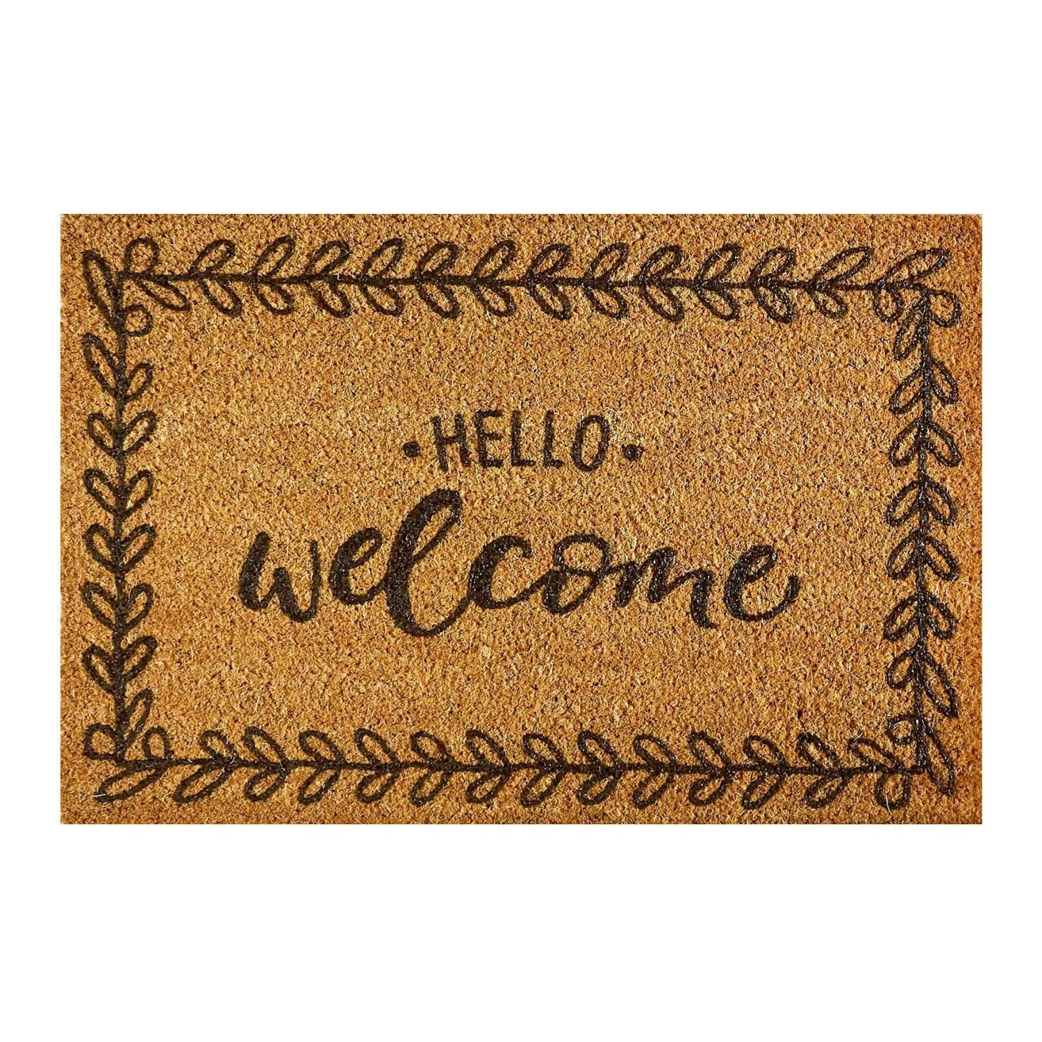 Modern Living Fußmatte Hello-Welcome in Naturfarben ca. 40x60cm
