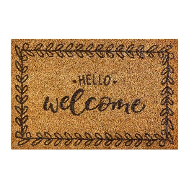 Modern Living Fußmatte Hello-Welcome in Naturfarben ca. 40x60cm