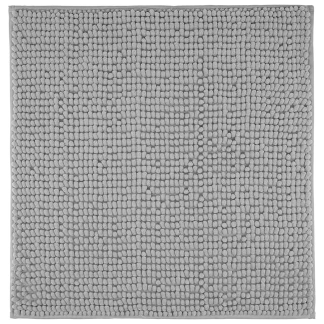 Modern Living Badematte Nelly in Silber ca. 50x50cm