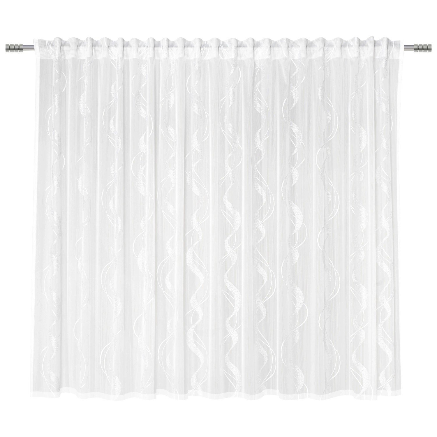 Modern Living Fertigstore Wave Weiß ca. 300x175cm