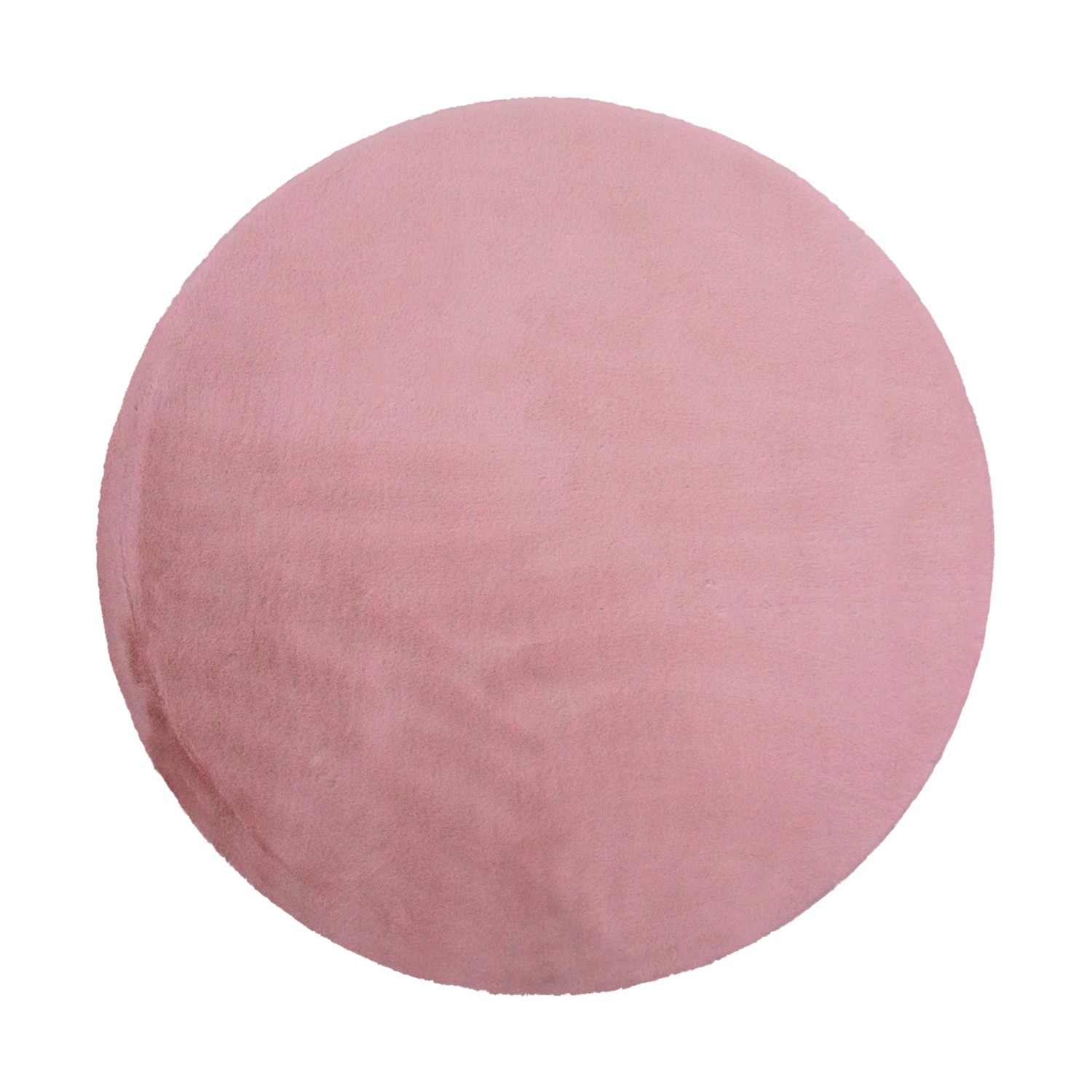 Mömax Kunstfell Caroline 5 Altrosa Ø ca. 120cm