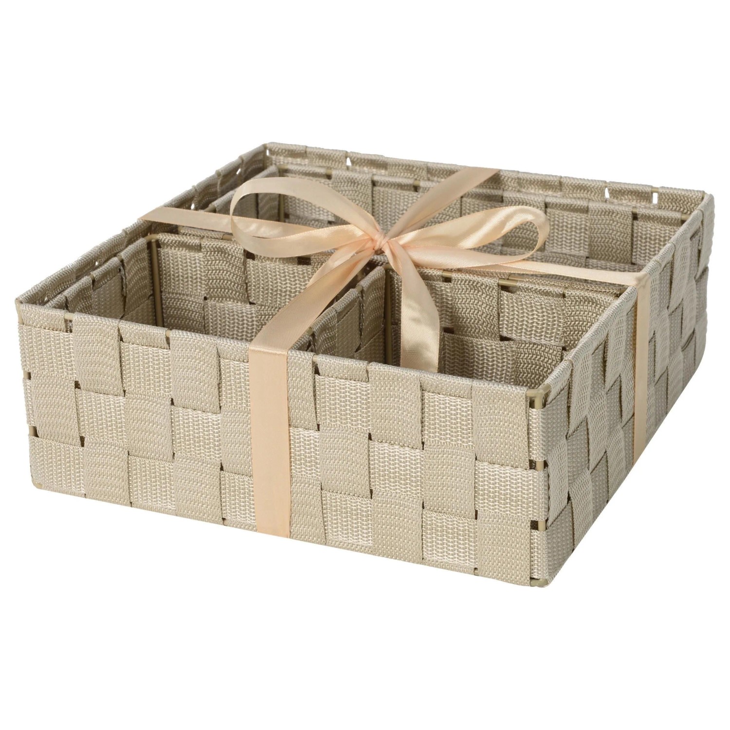 Mömax Korbset Kelly in Beige, 4 Stk.