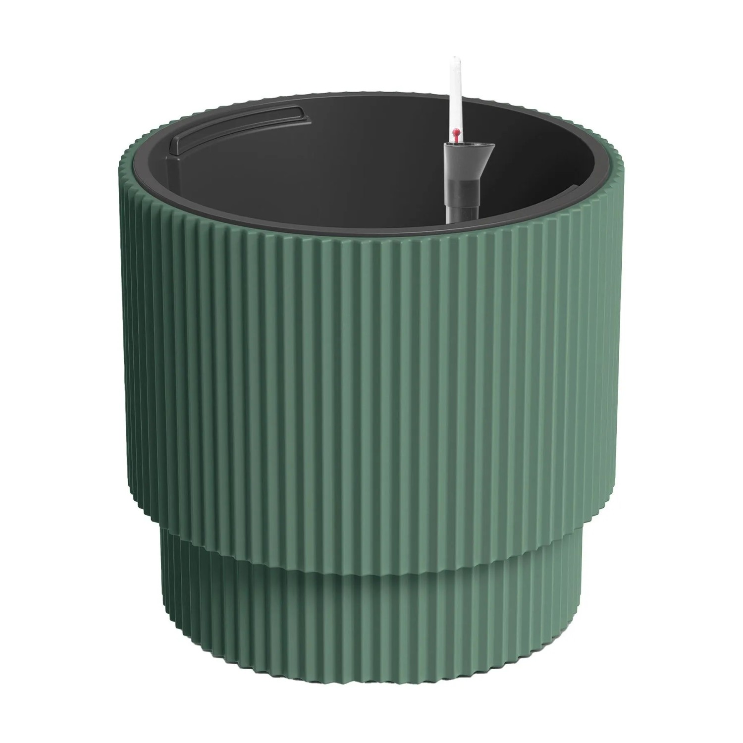 VidaAtHome.de Design-Pflanzgefäß IVY ø 30cm mit Bewässerungseinsatz Grün
