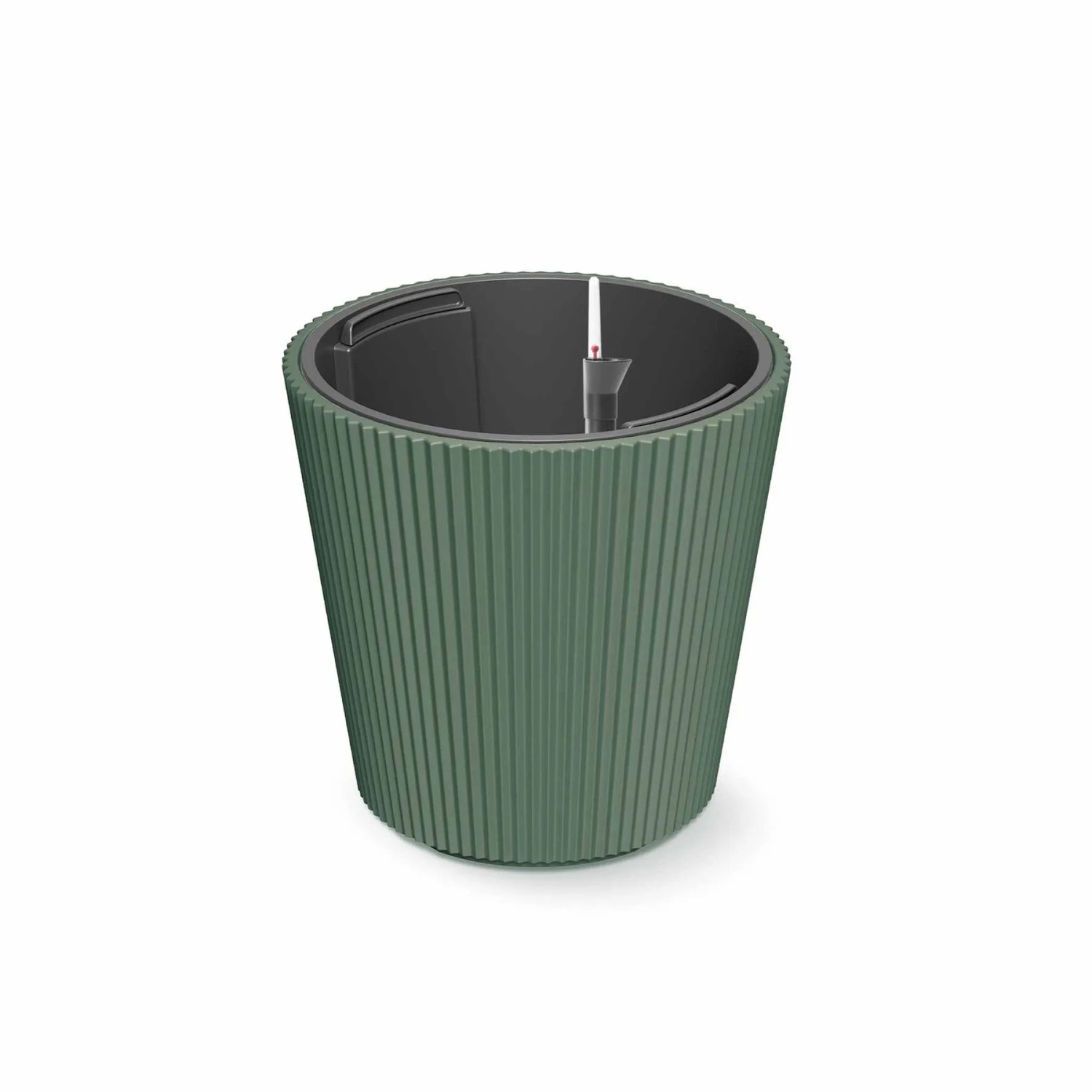 VidaAtHome.de Design-Pflanztopf BRYA ø 24cm mit Bewässerungseinsatz Grün
