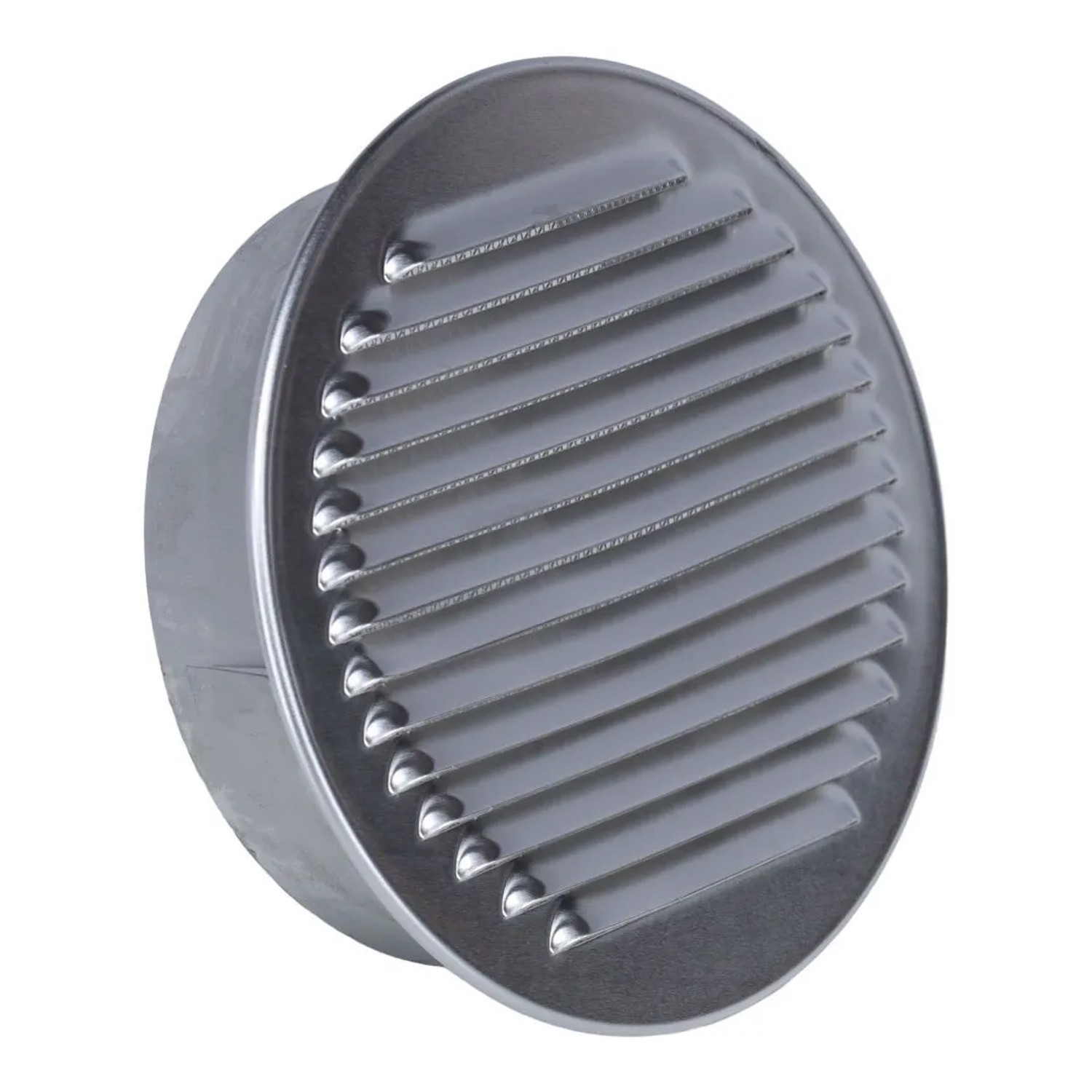 Subtiel Lüftungsgitter/Ansaugstutzen Aluminium Ø 160 mm