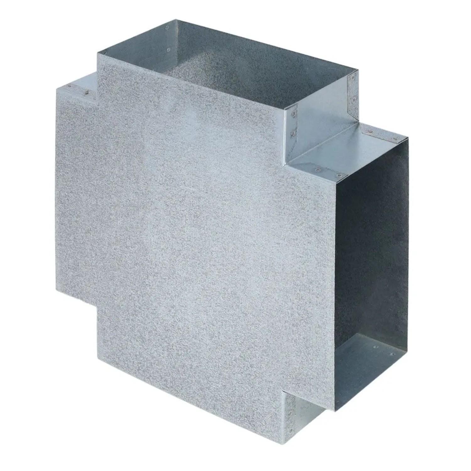 Subtiel Flachkanal Doppel-T-Stück 90° 200 x 90 mm
