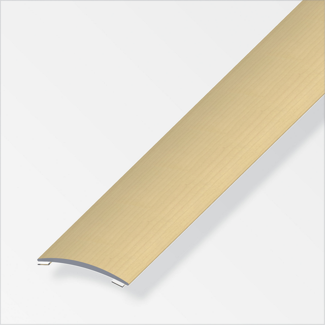 alfer Übergangsprofil Aluminium ahornfarben 1000 x 30 mm