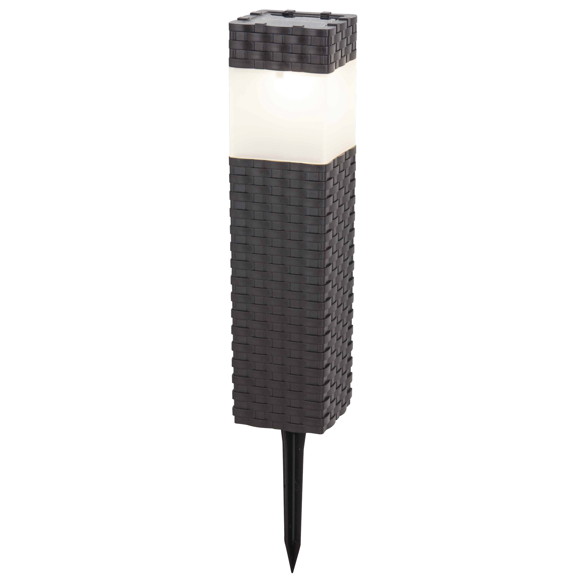 toom Solar-Spießlampenset 5 lm neutralweiß IP 44 7,2 x 38 cm 3 Stück