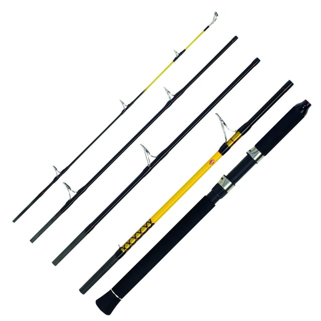 WFT Never Crack Big Fish 2,40m 150-700g 5 Teile Meeresrute Reiserute