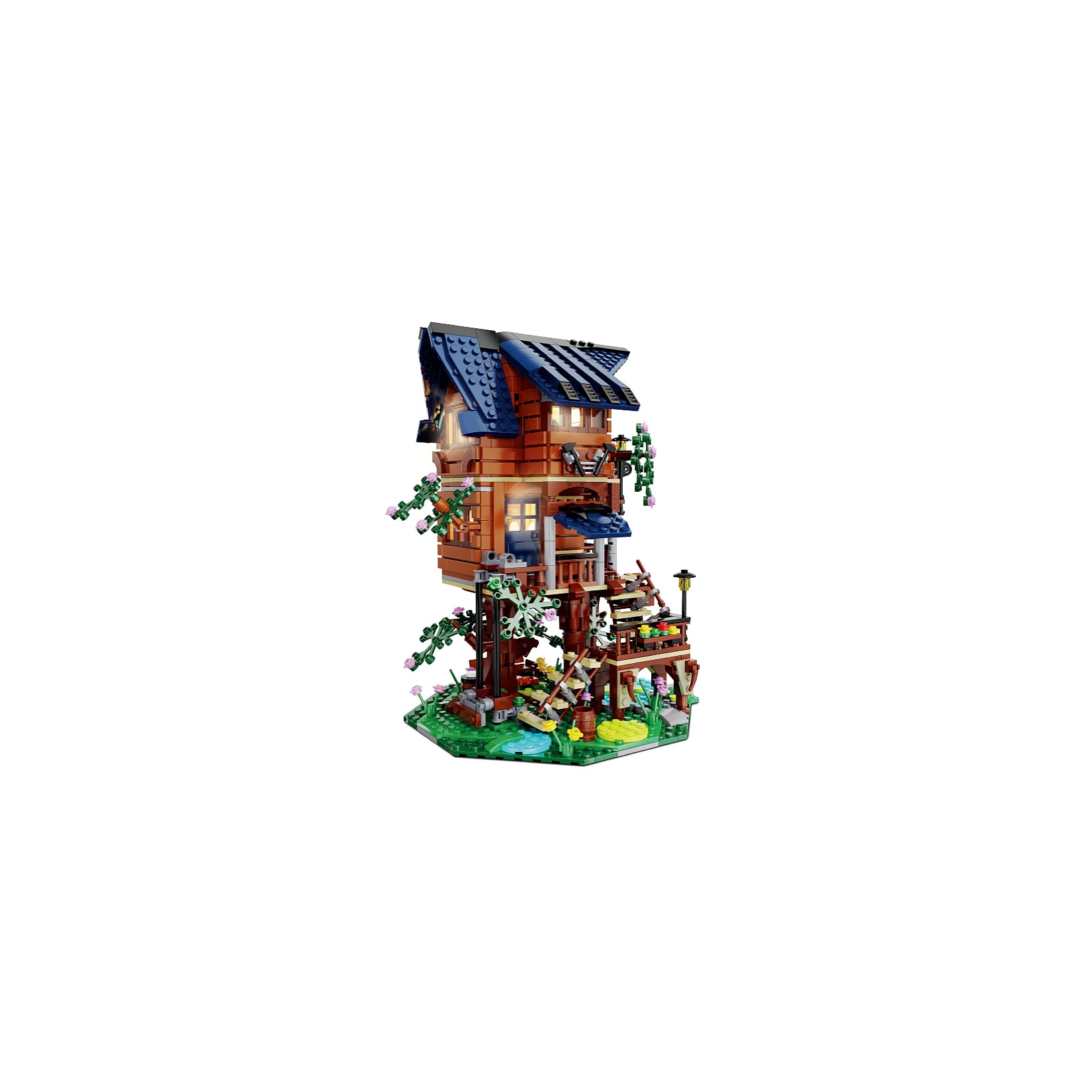 JAMARA-402948 CaDA Baumhaus 4 Jahreszeiten 1:46 Bricks