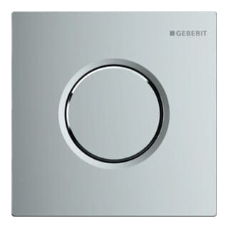 Spülsysteme - Pneumatische Urinal-Betätigungsplatte Typ 01, Chrom 116.011.21.5 - Geberit