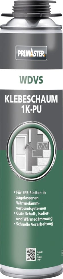 Primaster - wdvs Klebeschaum 1K-PU 750 ml