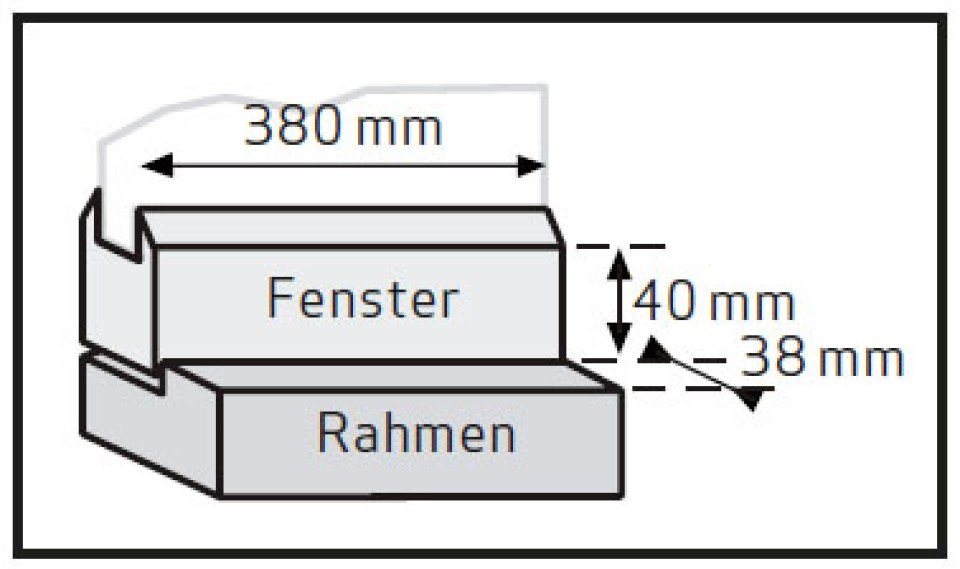 AXA Fensteröffner Fensterantrieb batteriebetrieben AXA REMOTE 2.0 für Klappfenster Bild 2