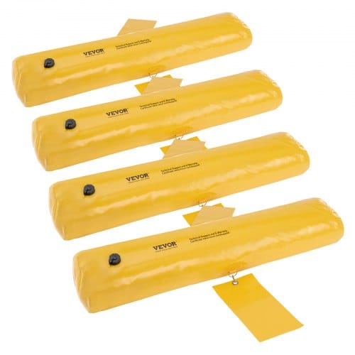 Mophorn - Vevor Hochwasserbarrieren, Sandsack-alternative, Hochwassersäcke, 4er-pack, Hochwasserbarriere Für Zuhause, Wasserbarrieren Für Überschwemmungen, Türöffnung, Auffahrt (4 Fuß X 6 Zoll)