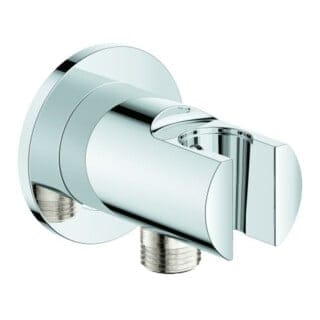 Wandanschlussbogen Tempesta, mit Wandbrausehalter, Außengewinde, Chrom - Grohe
