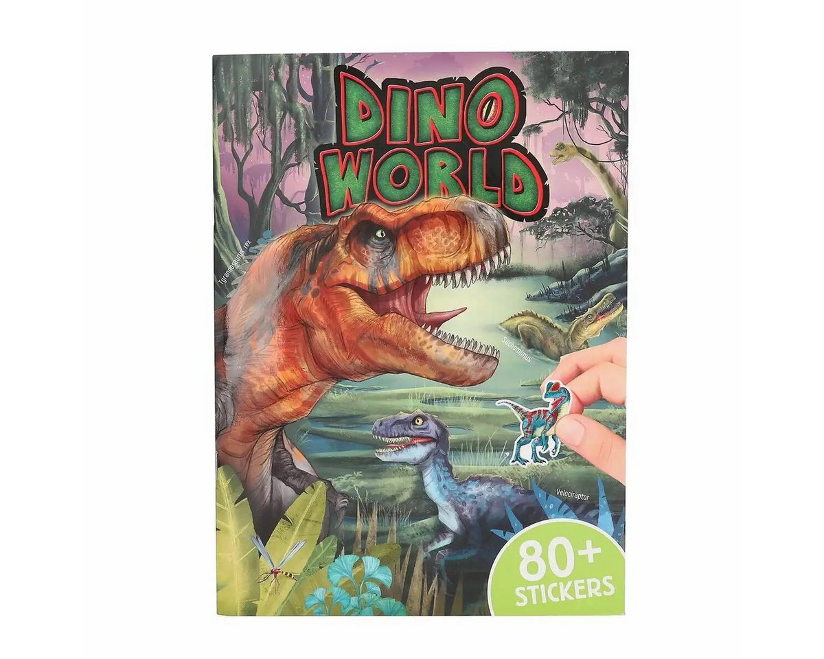 Dino World Stickerbuch DINO World Stickerbuch mit Puffy Stickern Bild 3