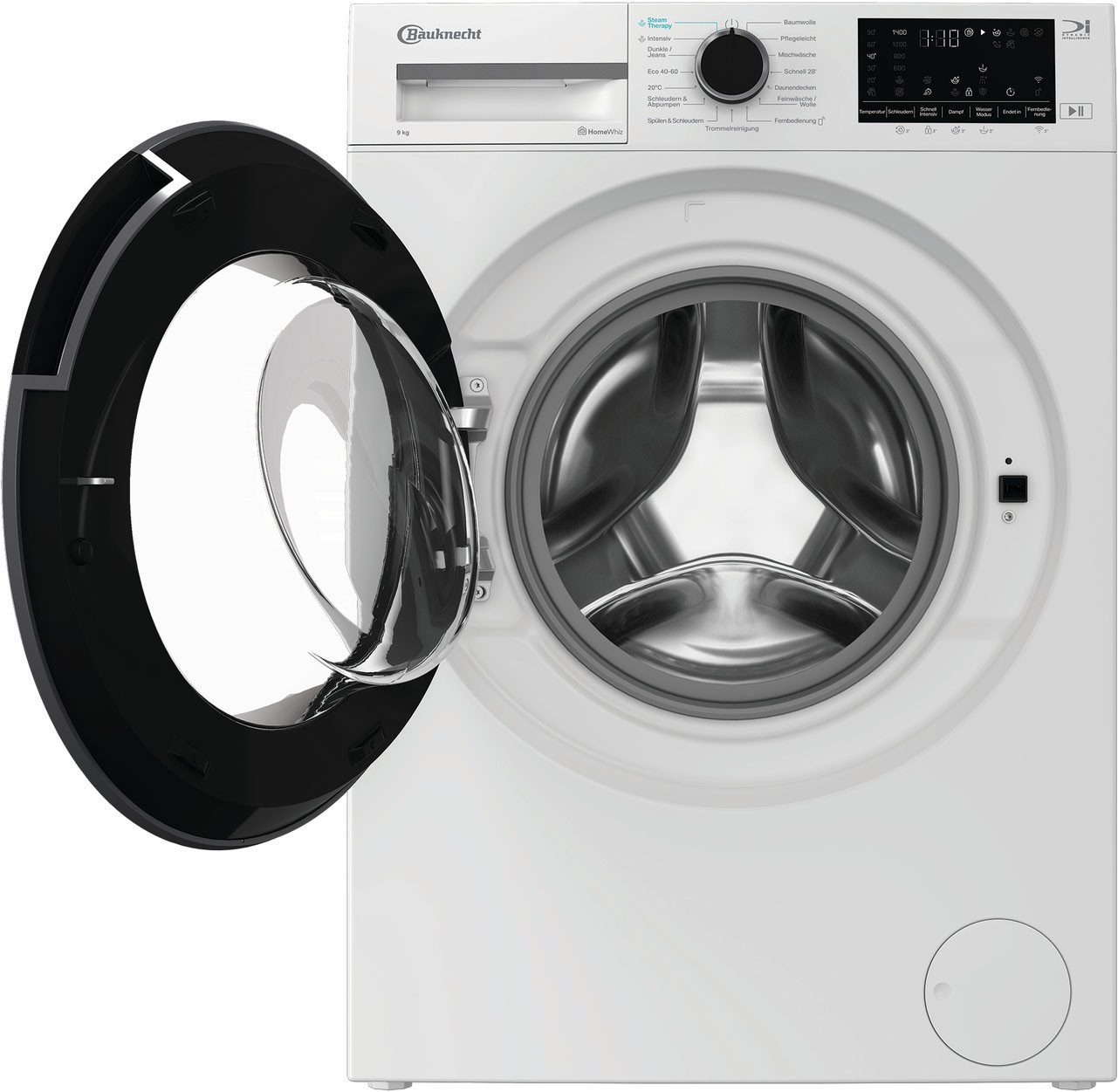 BAUKNECHT Waschmaschine B W 9A30 BS, 9 kg, 1400 U/min, Adaptive Wash – Intelligente Anpassung für perfekte Waschergebnisse Bild 2
